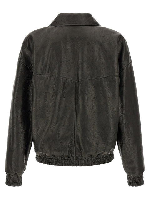 Saint Laurent Bubble Leather Jacket