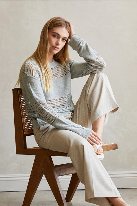 Luna Pleat Front Trouser