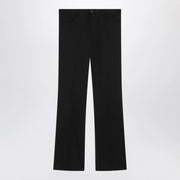 Balenciaga Black regular fit tailored trousers