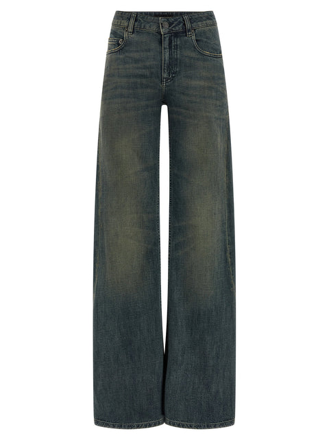 Balenciaga A Gamba Ampia Jeans