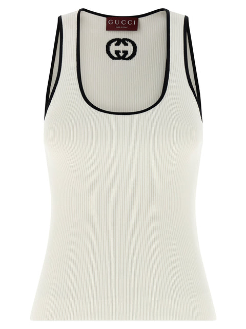 Gucci Incrocio Gg Tank Top