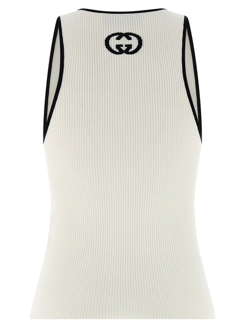 Gucci Incrocio Gg Tank Top
