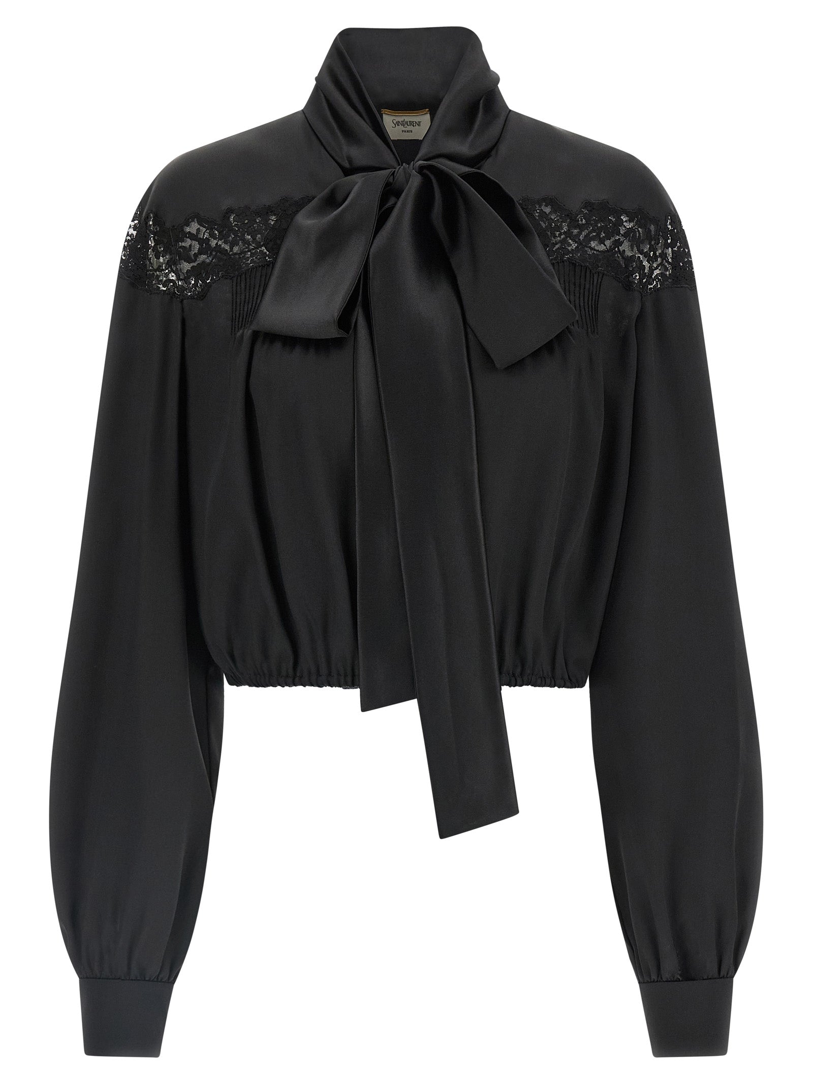Saint Laurent Lace Silk Shirt