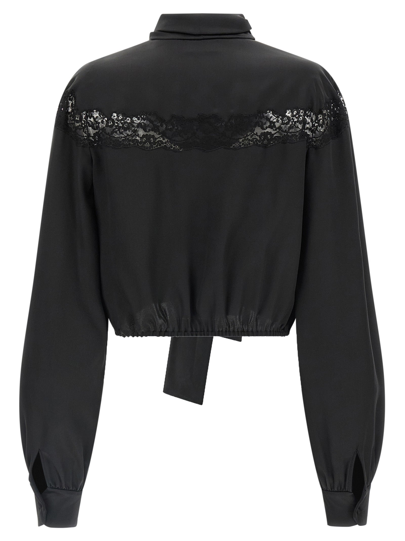 Saint Laurent Lace Silk Shirt