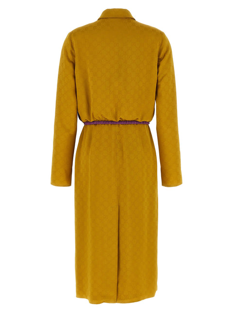 Gucci Jacquard Gg Dress