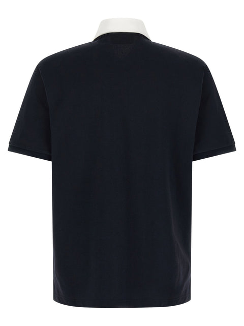 Gucci Contrast Collar Polo Shirt