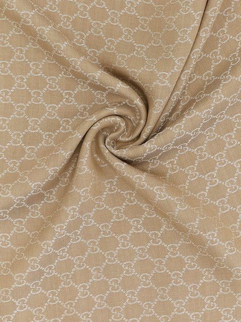 Gucci Wool And Silk Shawl Gg