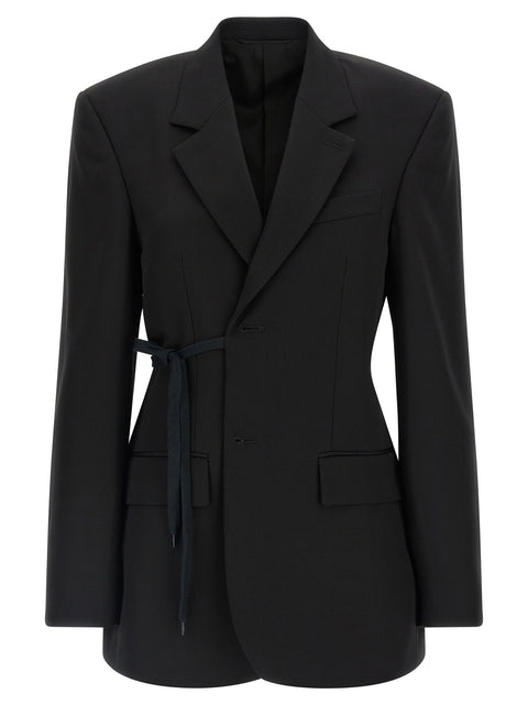 Balenciaga Wrap Tailored Blazer