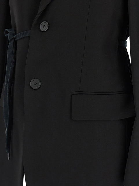 Balenciaga Wrap Tailored Blazer