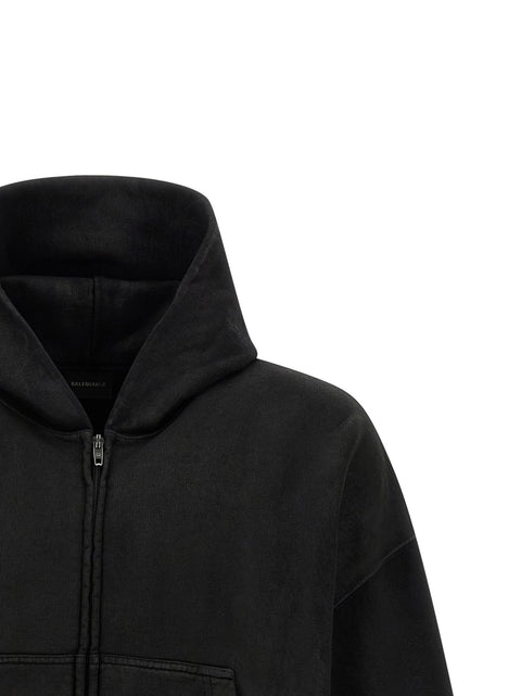 Balenciaga Cropped Hoodie