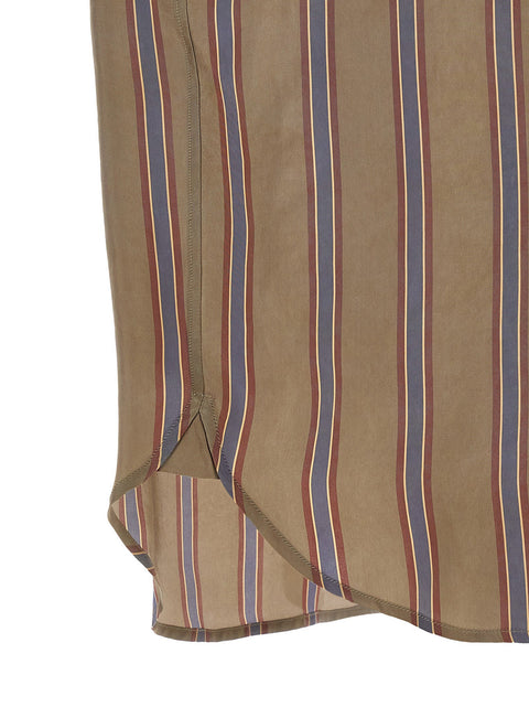 Saint Laurent Cassandre Striped Shirt