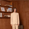 Timeless Structured Jacket with Fold-Down Officer Collar