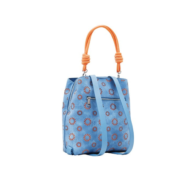 Desigual Women Bag-Accessories Bags-Desigual-light blue-Urbanheer