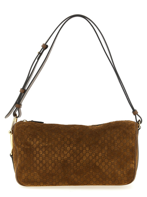Gucci Half Horsebit Medium Shoulder Bag