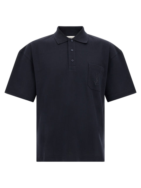 Saint Laurent Cassandre Polo Shirt