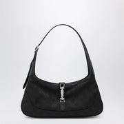 GUCCI Small Jackie Slim Bag In Black GG Fabric