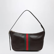 GUCCI Small brown Lunetta leather bag