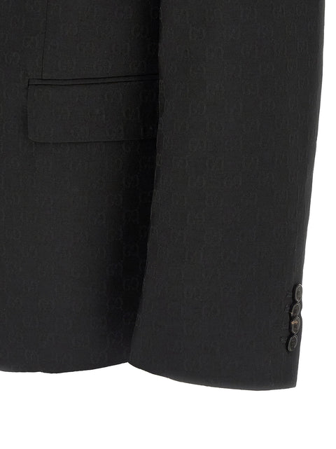 Gucci Gg Canvas Blazer