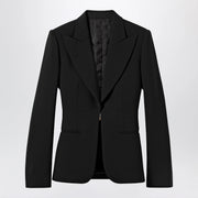 GUCCI Black Stretch Wool Technical Jacket