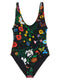 Gucci Flora One-piece Swimsuit