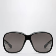 GUCCI Square black acetate sunglasses