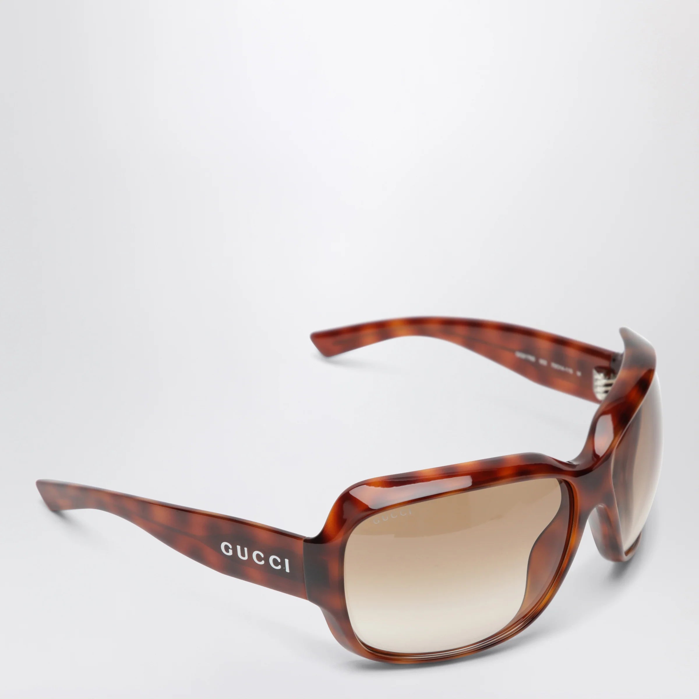 GUCCI Havana Square Sunglasses