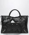 Balenciaga Le City Medium bag in Arena lambskin leather black