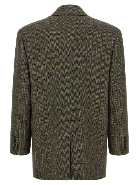 Saint Laurent Herringbone Blazer