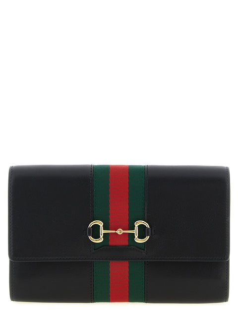 Gucci Horsebit Web Wallet On Chain