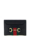 Web Horsebit Gucci Card Holder