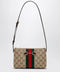 GUCCI GG fabric shoulder bag in sand color