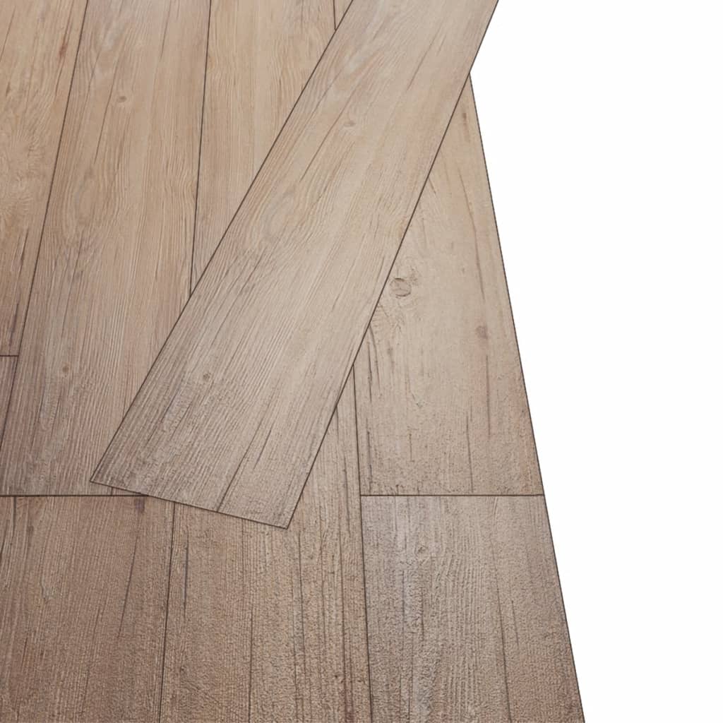 vidaXL Self-adhesive Flooring Planks Nonslip PVC Floor Tile Multi Patterns-vidaXL-Brown-Urbanheer