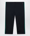 GUCCI Ribbed cotton jersey pants with Web, Blue Japan
