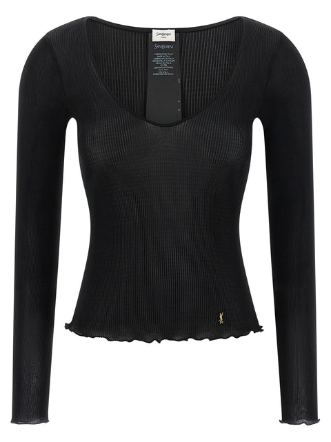 Saint Laurent Cassandre Top