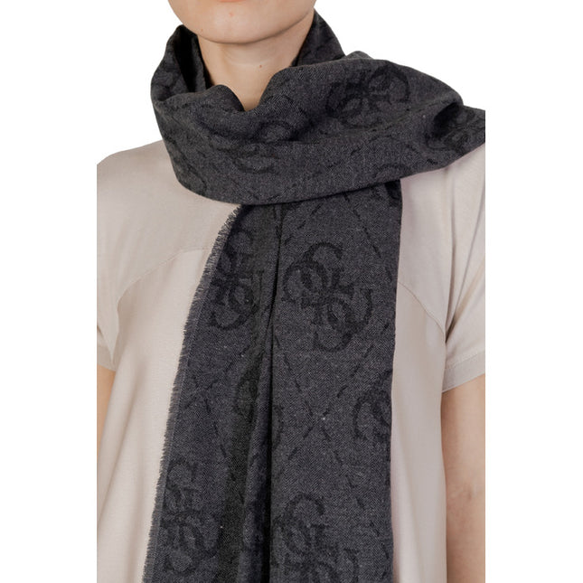 Guess Women Scarve-Accessories Scarves-Guess-grey-Urbanheer