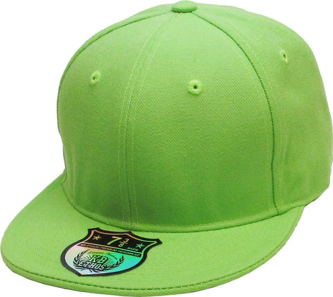 Fitted Flat Brim Lim-Accessories Caps-KBETHOS-6 7/8-Urbanheer