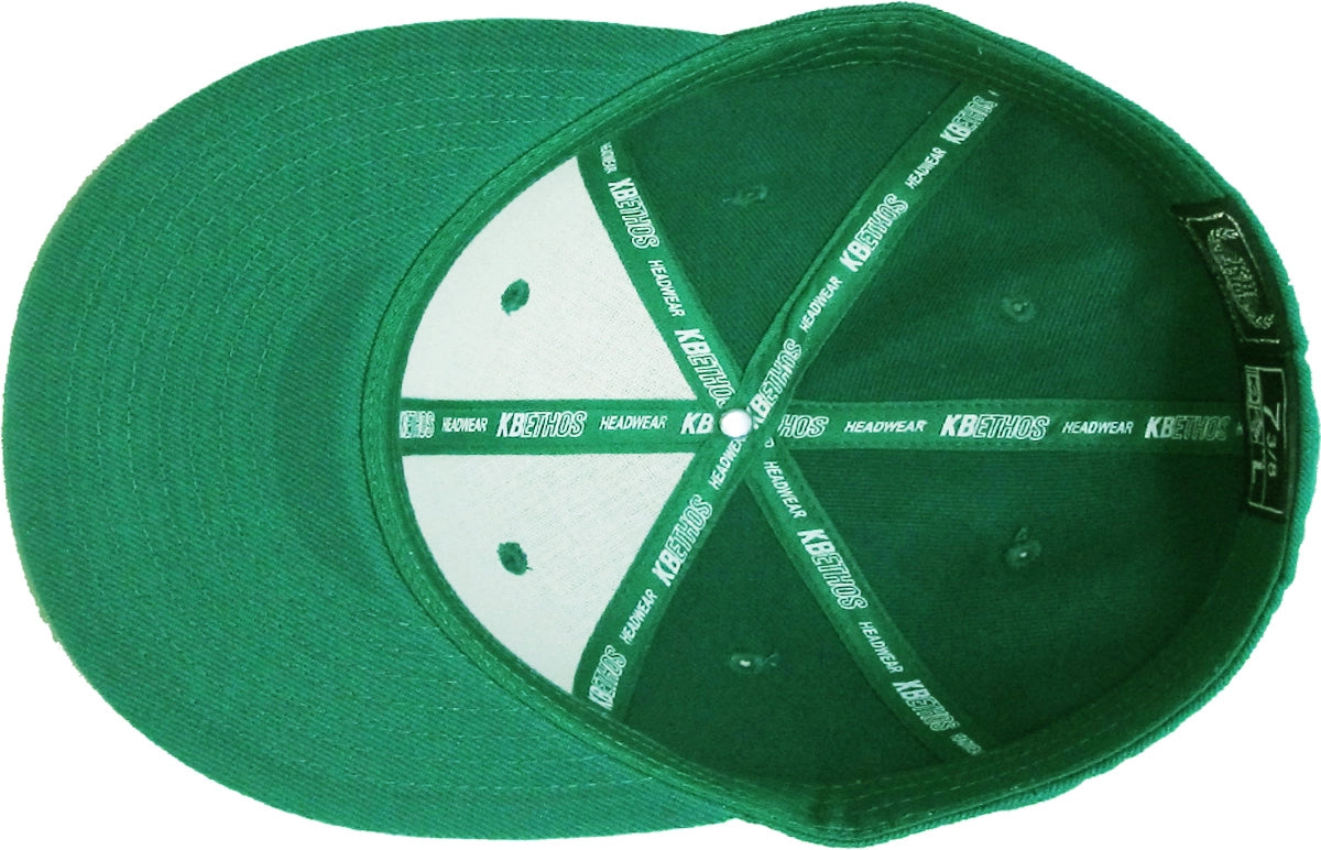 Fitted Flat Brim Kgn-Accessories Caps-KBETHOS-6 7/8-Urbanheer