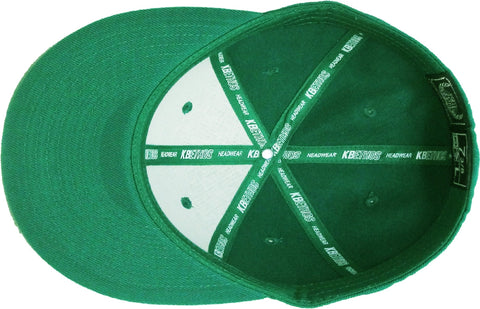 Fitted Flat Brim Kgn-Accessories Caps-KBETHOS-6 7/8-Urbanheer