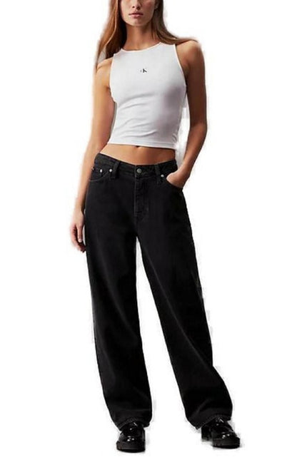 Calvin Klein Jeans Women Top-Clothing Tops-Calvin Klein Jeans-white-XS-Urbanheer