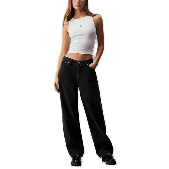 Calvin Klein Jeans Women Top-Clothing Tops-Calvin Klein Jeans-white-XS-Urbanheer