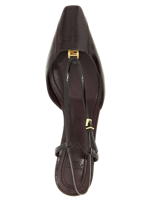 Fendi Ffold Slingback