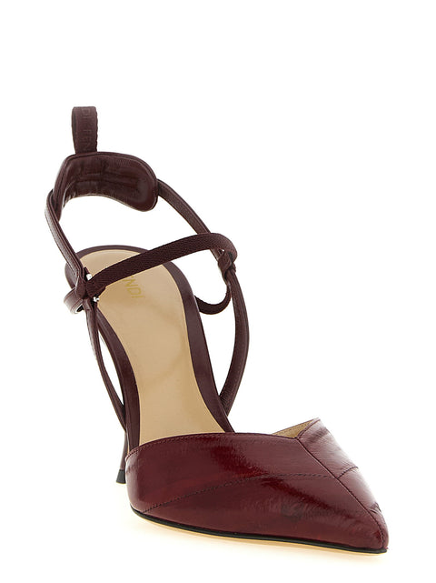 Fendi Very Colibrì Slingback