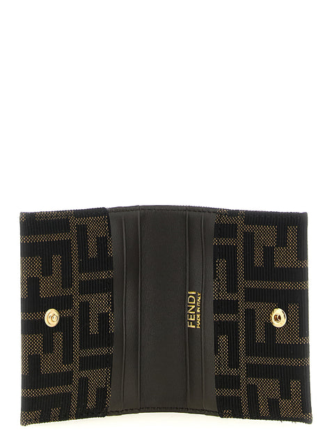 Fendi Ff Jacquard Cardholder