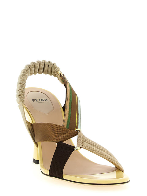 Fendi Colibrì Sandals With Cable Ties