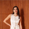 Long Sleeveless Satin Vest