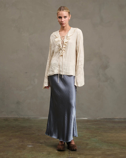 Satin Slip Skirt