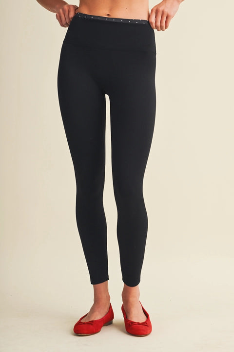 Contrast Binding Legging