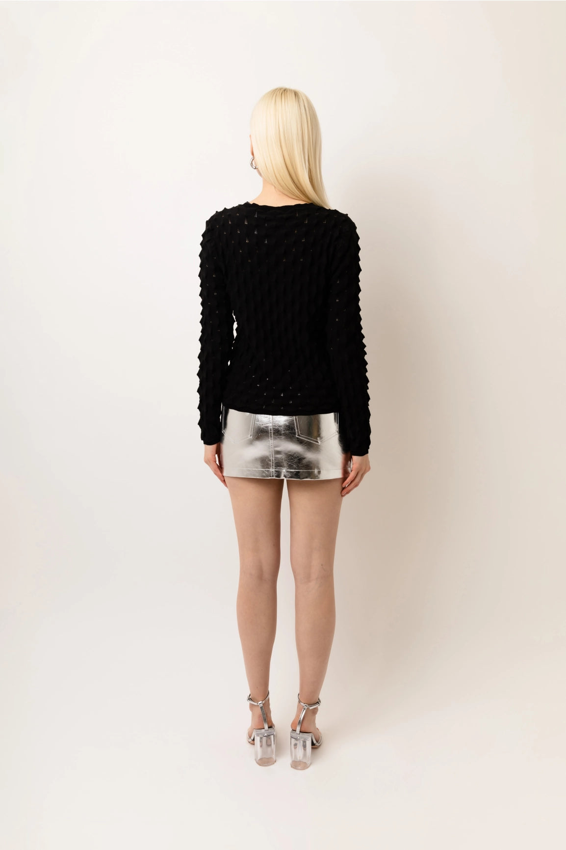Spike Jumper-Clothing - Women-Amy Lynn-S-Black-Urbanheer