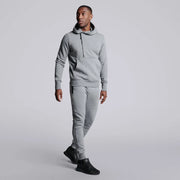 Male Train Hoodie - Grey-Hoodie-HPE Activewear-S-Urbanheer