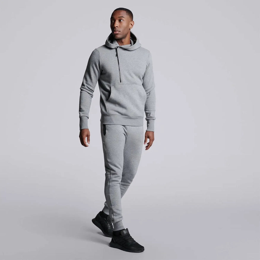 Male Train Hoodie - Grey-Hoodie-HPE Activewear-S-Urbanheer